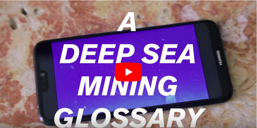 What is Deep Sea Mining? Episode 4: A Deep Sea Mining&nbsp;Glossary