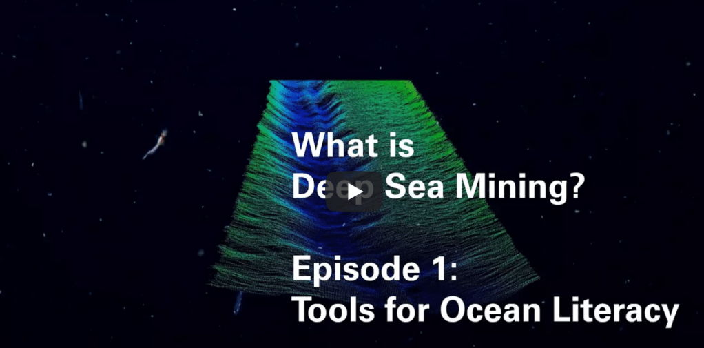 Expert, interviewed for seabed mining video&nbsp;shorts